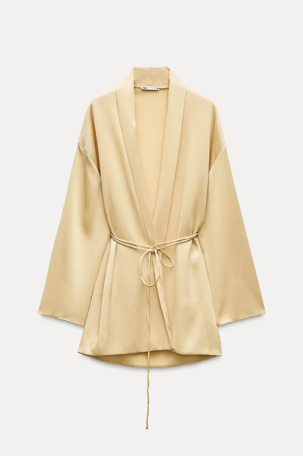 Discount KIMONO PLISADO CINTURÓN Mujer Chaquetas / Cazadoras