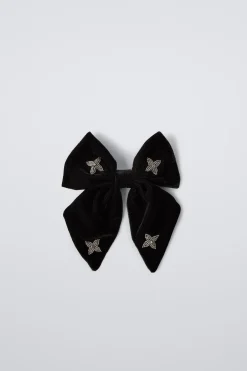 Niños ZARA 1½ - 6 Años·Accesorios|6 - 14 Años·Accesorios<LAZO PASADOR VELVET APLIQUE ABALORIOS