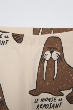 Niños ZARA 1½ - 6 Años·Pantalones|1½ - 6 Años·Leggings<LEGGING ESTAMPADO MORSAS