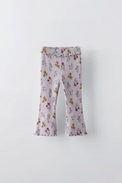 Niños ZARA 1½ - 6 Años·Pantalones|1½ - 6 Años·Leggings<LEGGING FLARE FLORES
