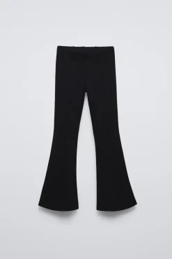 Niños ZARA 6 - 14 Años·Pantalones|6 - 14 Años·Leggings<LEGGING FLARE PUNTO ROMA