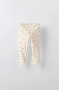 Niños ZARA 1½ - 6 Años·Pantalones|1½ - 6 Años·Leggings<LEGGING FUSEAU FLORES