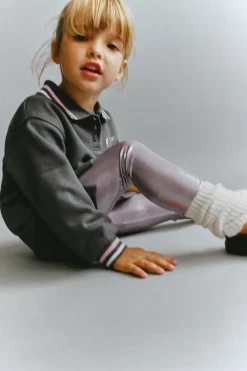 Niños ZARA 1½ - 6 Años·Pantalones|1½ - 6 Años·Leggings<LEGGING METALIZADO
