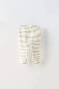 Niños ZARA 0 - 6 Meses·Leggings / Polainas|0 - 6 Meses·Homewear<LEGGING RAYAS