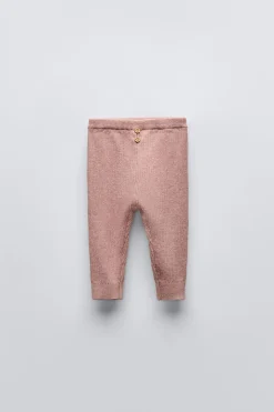 Niños ZARA 0 - 6 Meses·Punto|0 - 6 Meses·Leggings / Polainas<LEGGING RIB BOTONES