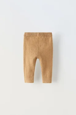 Niños ZARA 0 - 6 Meses·Punto|0 - 6 Meses·Leggings / Polainas<LEGGING RIB BOTONES