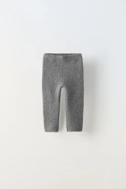 Niños ZARA 1½ - 6 Años·Punto|1½ - 6 Años·Pantalones<LEGGING RIB CASHMERE