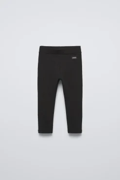 Niños ZARA 1½ - 6 Años·Pantalones|1½ - 6 Años·Leggings<LEGGING RIB ETIQUETA