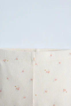 Niños ZARA 0 - 6 Meses·Leggings / Polainas|0 - 6 Meses·Homewear<LEGGING RIB FLORES