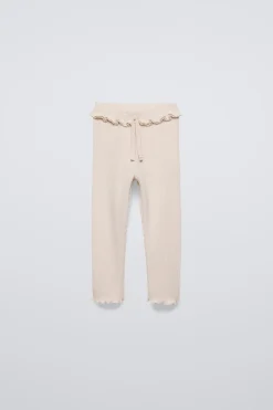 Niños ZARA 1½ - 6 Años·Pantalones|1½ - 6 Años·Leggings<LEGGING RIB SOFT TOUCH