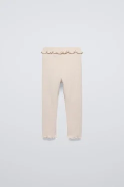 Niños ZARA 1½ - 6 Años·Pantalones|1½ - 6 Años·Leggings<LEGGING RIB SOFT TOUCH