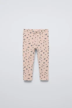 Niños ZARA 1½ - 6 Años·Pantalones|1½ - 6 Años·Leggings<LEGGING SOFT TOUCH FLORES