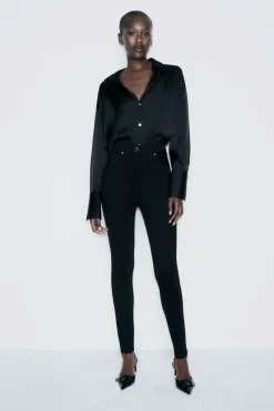 Sale LEGGINGS BOLSILLOS Mujer Pantalones