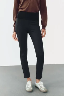 Discount LEGGINGS CINTURA ANCHA Mujer Pantalones