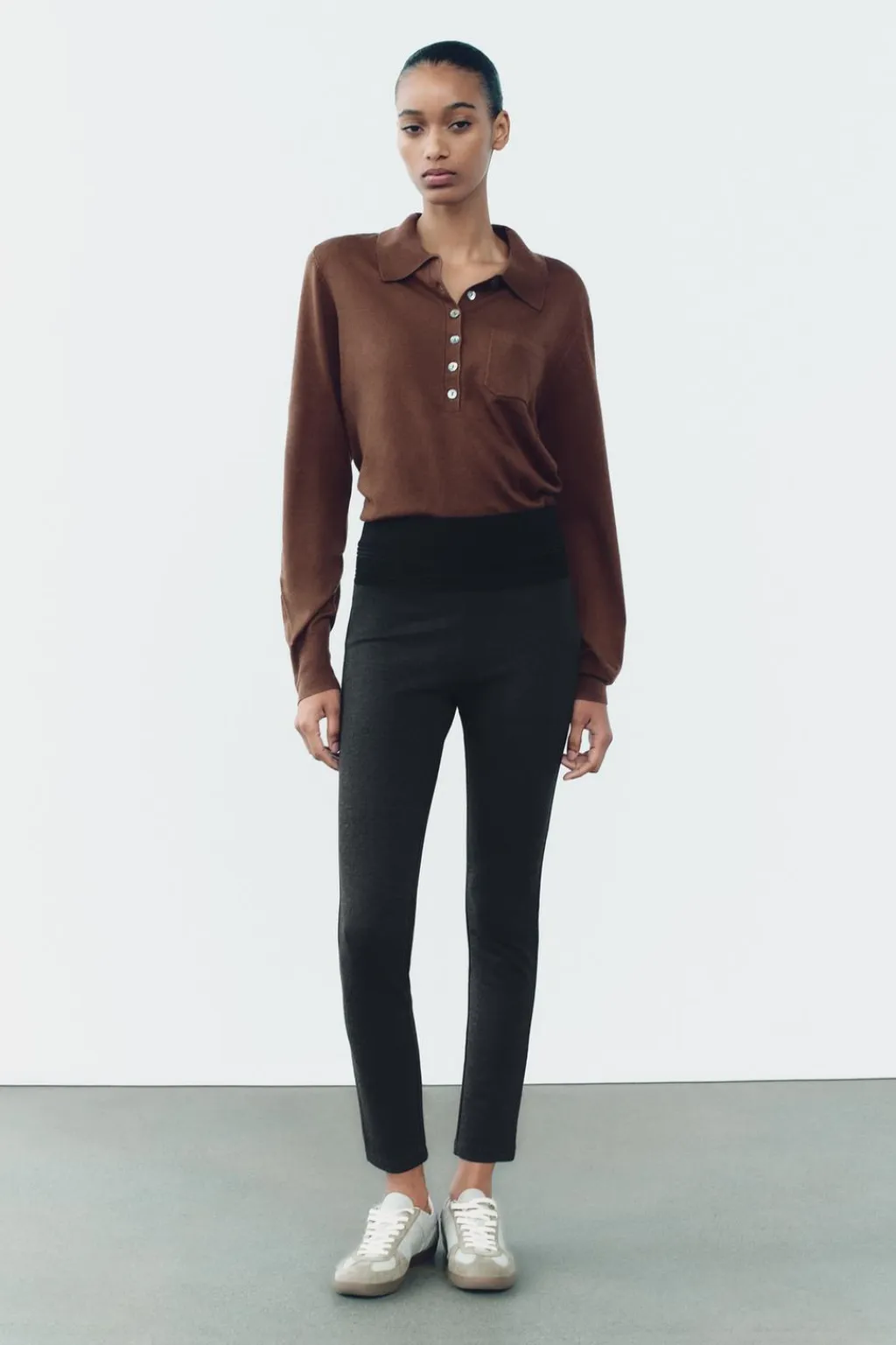 Discount LEGGINGS CINTURA ANCHA Mujer Pantalones