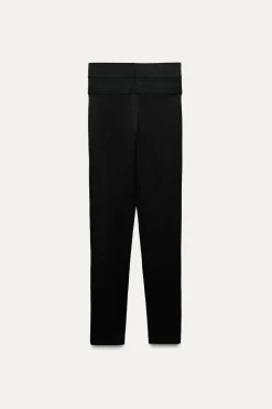 New LEGGINGS CINTURA ANCHA Mujer Pantalones