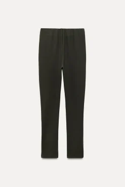 Outlet LEGGINGS CREPE TIRO ALTO Mujer Pantalones