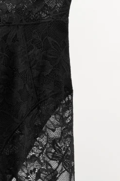 Hot LEGGINGS ENCAJE Mujer Pantalones|Lenceria