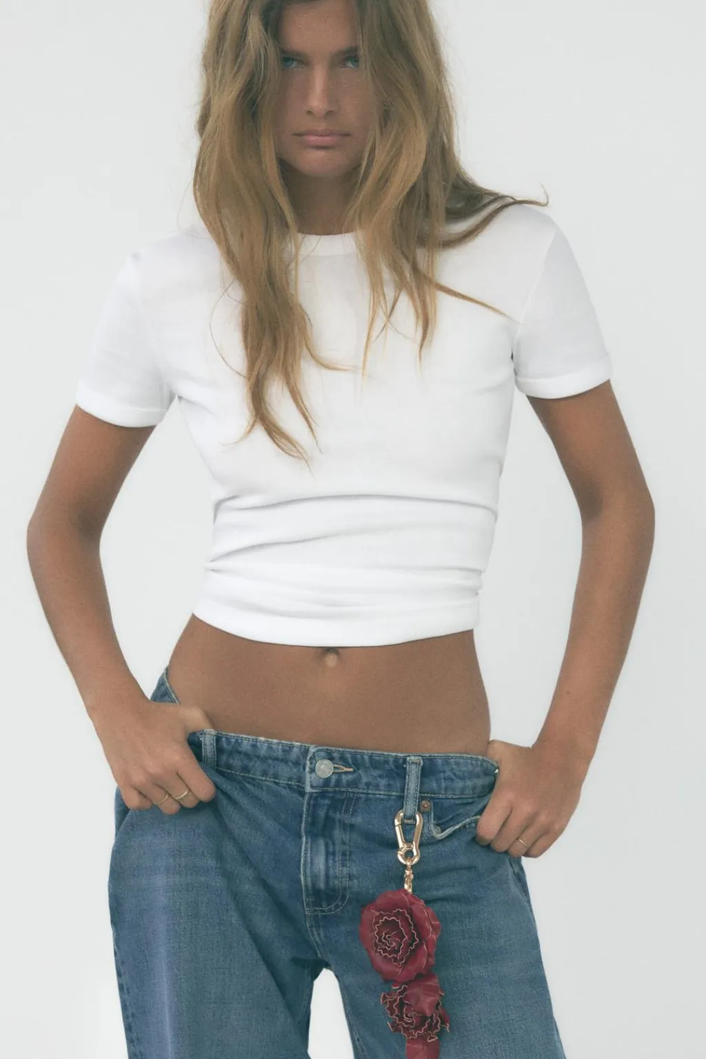 Online LLAVERO FLORES PIEL Mujer Accesorios / Bisuteria