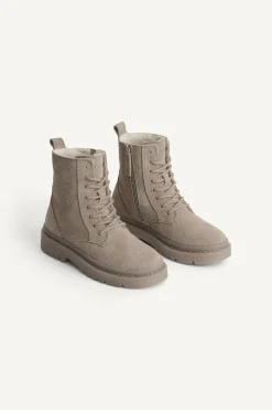 Niños ZARA 6 - 14 Años·Zapatos|6 - 14 Años·Zapatos<LTHR NKL BOOT 13