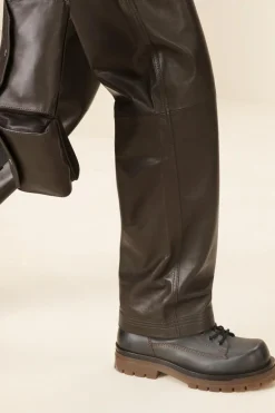 Discount LTHR PNT 13 Hombre Pantalones