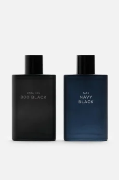 Outlet MAN NAVY BLACK + MAN 800 BLACK EDT 2X 90ML (3.0 FL. OZ) Hombre Perfumes