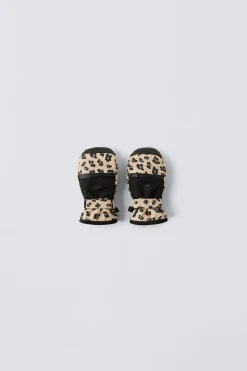 Niños ZARA 1½ - 6 Años·Accesorios|1½ - 6 Años·Deporte / Chándal<MANOPLAS ANIMAL PRINT ANTIDESLIZANTES SKI COLLECTION