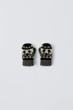 Niños ZARA 1½ - 6 Años·Accesorios|1½ - 6 Años·Accesorios<MANOPLAS PUNTO ZORRITO