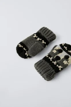 Niños ZARA 1½ - 6 Años·Accesorios|1½ - 6 Años·Accesorios<MANOPLAS PUNTO ZORRITO