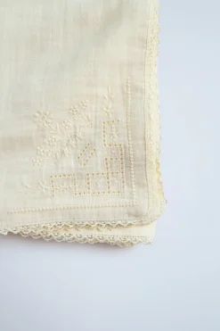 Niños ZARA Accesorios / Zapatos / 0 - 14 Años<MANTA PUNTILLA BORDADO