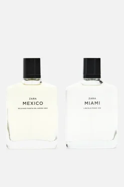 Discount MIAMI LINCOLN ROAD 420 + MEXICO BULEVARD PUERTA DEL HIERRO 4965 EDP 2 X100ML (3.4 FL OZ. ) Hombre Perfumes