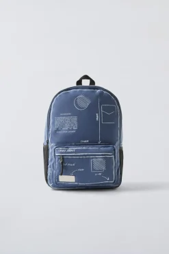 Niños ZARA 6 - 14 Años·Bolsos / Mochilas|6 - 14 Años·Bolsos / Mochilas<MINI MOCHILA TEXTO