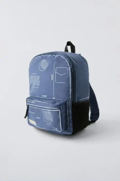 Niños ZARA 6 - 14 Años·Bolsos / Mochilas|6 - 14 Años·Bolsos / Mochilas<MINI MOCHILA TEXTO