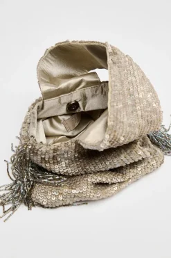 New MINI SACA FLECOS LENTEJUELAS Mujer Bolsos