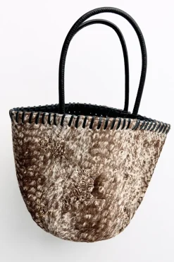 Sale MINI SACA PIEL ESTAMPADO ANIMAL Mujer Accesorios / Bisuteria