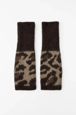 Sale MITONES PUNTO ESTAMPADO ANIMAL Mujer Accesorios / Bisuteria