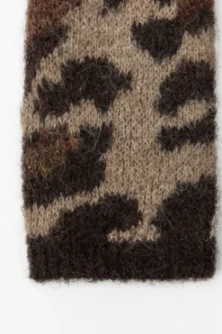 Sale MITONES PUNTO ESTAMPADO ANIMAL Mujer Accesorios / Bisuteria