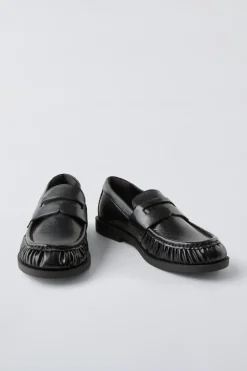 Niños ZARA 6 - 14 Años·Zapatos<MOCASIN CLASICO FRUNCIDO