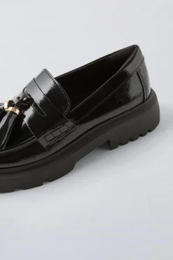 Niños ZARA 6 - 14 Años·Zapatos<MOCASÍN BORLAS