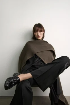 New MOCASÍN BORLAS PIEL Mujer Zapatos