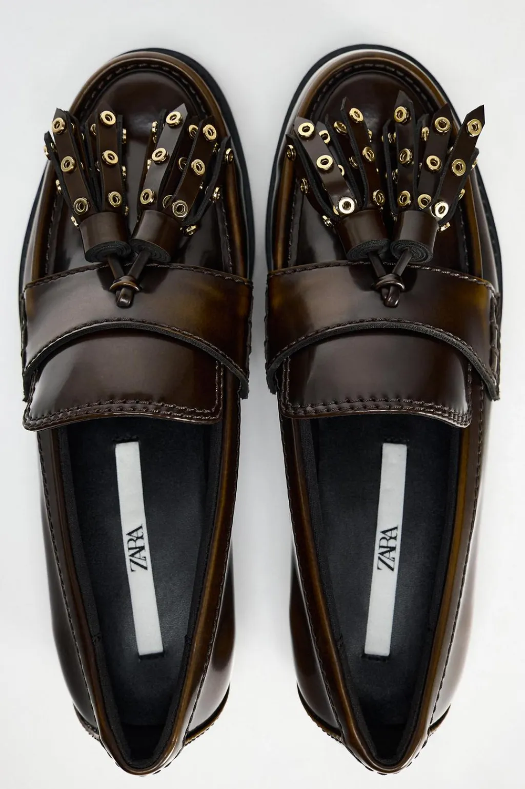 Outlet MOCASÍN BORLAS TACHAS Mujer Zapatos