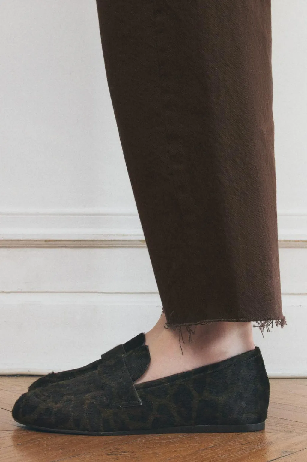 Clearance MOCASÍN ESTAMPADO ANIMAL PELO Mujer Zapatos