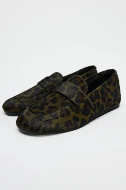 Clearance MOCASÍN ESTAMPADO ANIMAL PELO Mujer Zapatos