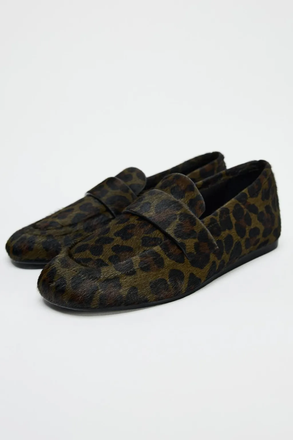 Clearance MOCASÍN ESTAMPADO ANIMAL PELO Mujer Zapatos