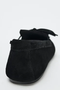 Hot MOCASÍN FLECOS SERRAJE Mujer Zapatos