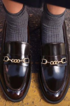 Online MOCASÍN HEBILLA ACHAROLADO Mujer Zapatos