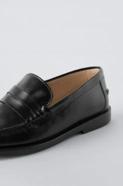 Niños ZARA 6 - 14 Años·Zapatos|6 - 14 Años·Zapatos<MOCASÍN PIEL