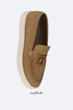 Discount MOCASÍN PIEL BORLAS Hombre Zapatos