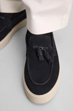 Discount MOCASÍN PIEL BORLAS Hombre Zapatos