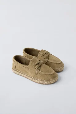 Niños ZARA 1½ - 6 Años·Zapatos<MOCASÍN PIEL YUTE